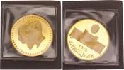 Iran Goldmedaille MOHAMMAD RIZA PAHLAVI 50 Jahre Nationalbank -
