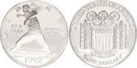 USA 1 Dollar XXV. Olympische Sommerspiele, Barcelona 1992 Silber -