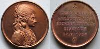 Helmut König Kupfermedaille Anna Amalia Herzogin von Sachsen-Weimar-Eisenach -