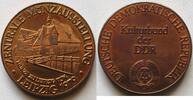 Helmut König Kupfermedaille Leipziger Münzfuss, Zentrale Münzausstellung, Münze zu Leipzig -