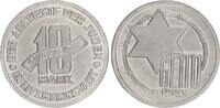 Deutschland / Polen / Getto Litzmannstadt 10 Mark (mit Echtheitszertifikat) Aluminium -