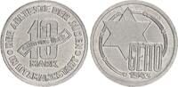 Deutschland / Polen / Getto Litzmannstadt 10 Mark (mit Echtheitszertifikat) Aluminium -