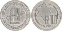 Deutschland / Polen / Getto Litzmannstadt 10 Mark (mit Echtheitszertifikat) Aluminium -