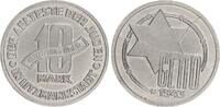 Deutschland / Polen / Getto Litzmannstadt 10 Mark (mit Echtheitszertifikat) Aluminium -
