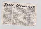 3.Reich Propaganda Flugblatt / Passierschein Flugblatt - Propaganda gegen das Dritte Reich -