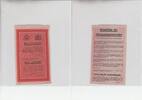 3.Reich Propaganda Flugblatt / Passierschein Russisches Flugblatt - Propaganda gegen das Dritte Reich -