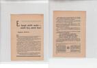 3.Reich Propaganda Flugblatt / Passierschein Front Nachrichten - Propaganda gegen das Dritte Reich, Es langt nicht mehr... -