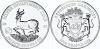 Gabun 1000 Francs CFA Springbock 65 Anniv. -