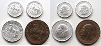Staatliches Notgeld, Westfalen, Provinz 50 Pfennig, 1, 5 , 10 Mark Set -