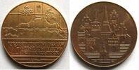 DDR Bronzemedaille Münzausstellung Bezirik Rostock -