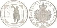 San Marino 5 Euro Silber 500. Jahrestag - Tod von Amerigo Vespucci -