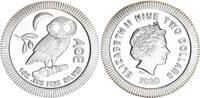 Niue 2 Dollar 1oz Silber Eule von Athen -