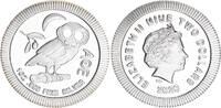 Niue 2 Dollar 1oz Silber Eule von Athen -