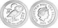 Niue 2 Dollar 1oz Silber Eule von Athen -
