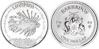 Barbados 1 Dollar 1 oz Silber Rotfeuerfisch -