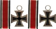 3. Reich Orden Eisernes Kreuz 2.Klasse mit Band mit Hersteller 65 -