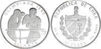 Kuba 10 Pesos Silber XXVI. Olympische Sommerspiele, Atlanta 1996 - Boxen -