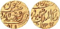 Indien, Hyderabad 1 Gold Mohur Mir Mahbub Ali Khan II. (1869-1911) -