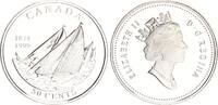Kanada 50 Cent Silber Erstes internationales Yachtrennen -