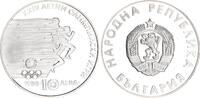 Bulgarien 10 Lewa Silber XXIV. Olympische Sommerspiele, Seoul 1988 -