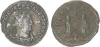 Antike / Römische Kaiserzeit/Valerianus Silber-Antoninian, Valerianus Silber-Antoninian beide Kaiser gegenüberstehend -