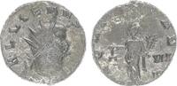 Antike / Römische Kaiserzeit/Gallienus Silber-Antoninian, Gallienus Silber-Antoninian RS Aequitas n.l. stehend -