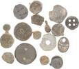 Barock / Bleisiegel Bleisiegel und Gewichte Bodenfund 16 Bleisiegel oder Gewichte -