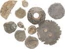 Barock / Bleisiegel Bleisiegel und Gewichte Bodenfund 11 Bleisiegel oder Gewichte -