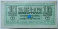 3. Reich, Third Reich 10 Reichspfennig Behelfszahlungsmittel für die deutsche Wehrmacht -