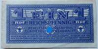 3. Reich, Third Reich 1 Reichspfennig Behelfszahlungsmittel für die deutsche Wehrmacht -