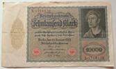 Dt. Reich 10.000 Mark ohne Unterdruckbuchstabe, Serie L -