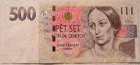 Tschechische Republik 500 Kronen Bozena Nemcová -