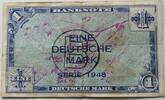 Deutschland, BRD 1 Mark Ausgabe für Westberlin, mit B-Stempel -