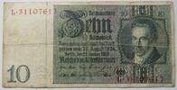 Dt. Reich 10 Reichsmark Daniel Albrecht Thaer -