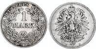 Kaiserreich 1 Mark Silber J.9 -