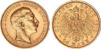 Preußen 20 Mark Gold Wilhelm II. J.252 -
