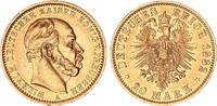 Preußen 20 Mark Gold Wilhelm I. J.246 -