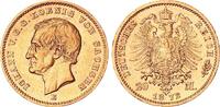 Sachsen 20 Mark Gold Johann J.258 -