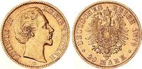 Bayern 20 Mark Gold Ludwig II. J.197 -