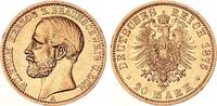 Braunschweig-Lüneburg 20 Mark Gold Herzog Wilhelm J.203 -