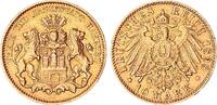 Kaiserreich - Hamburg 10 Mark Gold J.211 -