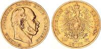 Preußen 10 Mark Gold Wilhelm I. J.242 -