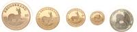 Südafrika Krügerrand Set Gold + Silber 85th Anniversary Krügerrand -