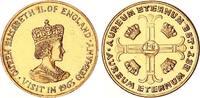 Deutschland Goldmedaille Auf den Besuch Elisabeth II. in Deutschland -