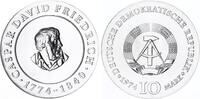 DDR 10 Mark Silber Caspar David Friedrich -