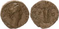 Antike / Römische Kaiserzeit / Faustina I As Faustina I, gest. 141, As Ceres n.l. stehend -