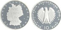 Deutschland / Eurowährung 10 Euro 20 Jahre Dt. Einheit 2010 Münzzeichen A in Münzkapsel -