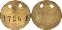 Kolonien: Deutsch-Südwestafrika Gefangenenmarke Nr. 17261 Deutsch-Südwestafrika Gefangenenmarke Nr. 17261