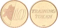 Frankreich/Österreich Vorläufer,Test-Probe 10 (Cent) Training Token Frankreich 10(Cent) Training Token(2001) Testmünze im Vorfeld der Europroduktion