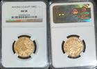 Ägypten 100 Qirsh, Gold Ägypten, 100 Qirsh, 1886, Gold 875, 8,5g, NGC, AH 1293 = 1886 Picture